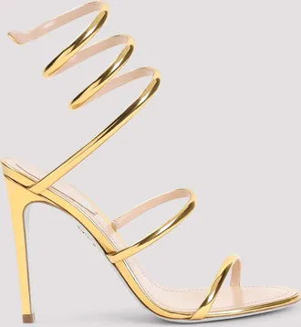 Rene Caovilla Ren&egrave; Caovilla kalfsleren sandalen