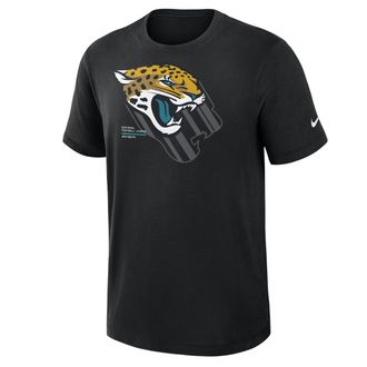 Nike Jacksonville Jaguars Slub Nike Mens Dri-FIT NFL T-Shirt in Black | 034900A9N-3TJ