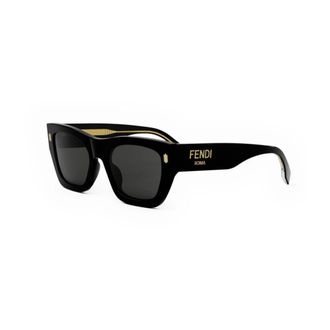 Fendi Sunglasses, unisex, Black, Size: ONE SIZE Stylish Sunglasses for Your Look