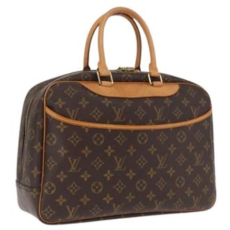 Louis Vuitton Pre-owned Handbags, female, Brown, Size: ONE SIZE Pre-owned Deauville Hand Bag