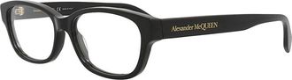 Alexander McQueen Alexander Mcqueen Womens Am0344o 53Mm Optical Frames