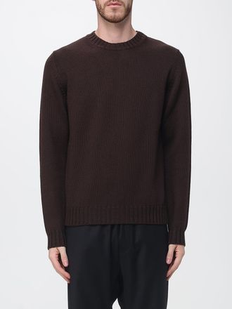 Add Sweater Men color Brown