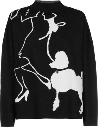 Caroline Biss Caroline Biss, Dames, Truien, Zwart, Maat: 3XL