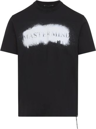 MASTERMIND WORLD T-shirt a maniche corte Spray Art - - Tops - Uomo - Nero - L