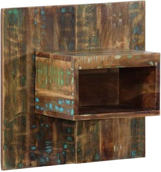 vidaXL Vidaxl - Bedside Cabinet Multicolour 50x27x50 cm Solid Wood Reclaimed