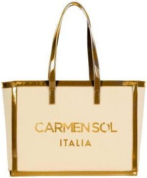 Carmen Sol Capri Tote Bag in Gold at Nordstrom