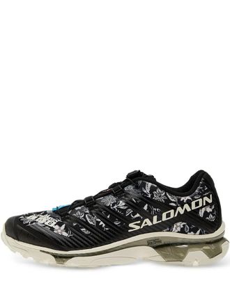 Salomon Advanced XT-4 Needlepoint floral-print sneakers - men - Fabric/Fabric/Rubber - 4.5 - Black
