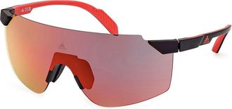 Adidas Sport SP0056 02L Mens Sunglasses Red Size 138