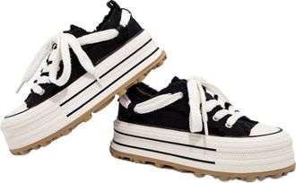 Generic Womens Running Shoes Trail Sneakers Lightweight Non Slip Tennis Synthetic Textile Walking Chunky Colorful Lifestyle Air Cushion Arch Support Fitness O