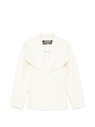 Jacquemus La Veste Chale Wollmischungsjacke