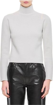 Marni Turtlenecks, female, White, Size: S Turtleneck Sweater