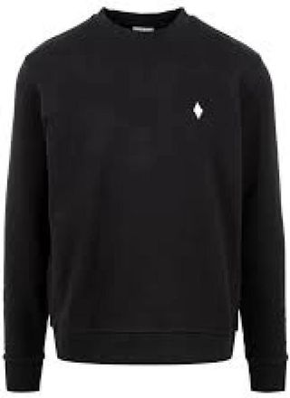 Marcelo Burlon Training Shirt - Heren - Sweatshirts - Zwart - S - Katoen - Hoodies & sweatvesten