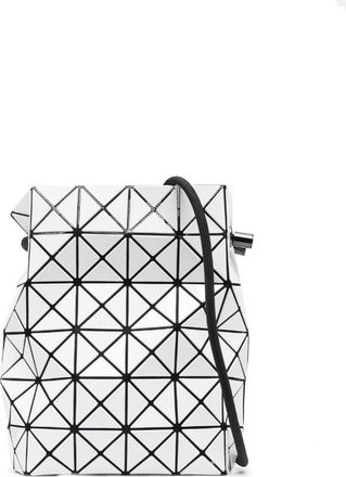 Bao Bao Issey Miyake geometric-panelled Wring bucket bag - women - Nylon/Polyester/PVC - One Size - White