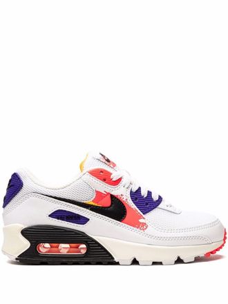 Nike Sneakers Air Max 90 Brushstroke - Bianco