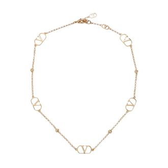Valentino Garavani Accessoires, Dames, Geel, ONE Size, Necklaces