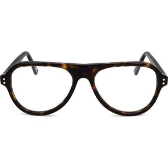 Marni 55mm Aviator Reading Glasses in Tort at Nordstrom Rack