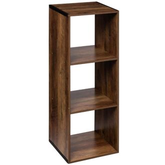 5five Simply Smart 5five Simply Smart - Mix N Modul Indus 3 Estantes, Efecto Madera Oscura - 5five