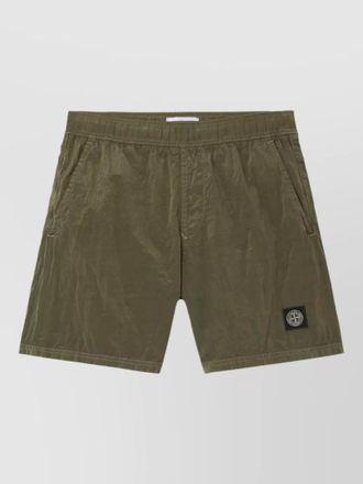 Stone Island nylon swim shorts