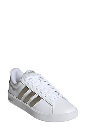 adidas Grand Court 3.0 Sneaker in White/Cyber Met./White at Nordstrom Rack, Size 10.5