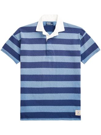 Polo Ralph Lauren striped cotton polo shirt - Blue