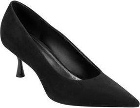 Marc Fisher Rinnie Pointed Toe Pump in Black Suede at Nordstrom Rack, Size 9.5