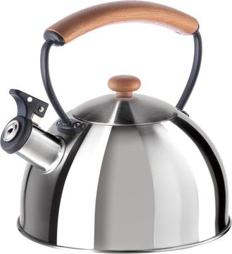 Oggi Stainless Steel 1.9L Whistling Tea Kettle
