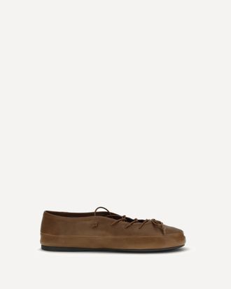 Miu Miu Leather Ballerinas Female 40