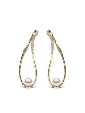 Yoko London 18kt geelgouden oorbellen
