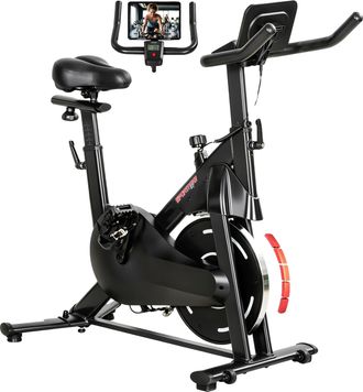 OEM Bicicleta Est&aacute;tica, Resistencia Magn&eacute;tica Ajustable, Pantalla Lcd, Color Negro