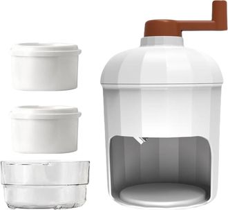 OEM Trituradora De Hielo Port&aacute;til Y Eficiente: Trituradora De Hielo Manual Con Bandeja Para Batidos Y Bebidas Refrescantes