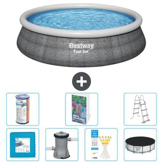 Bestway Piscina Bestway Fast Set Redonda - 457x107 Cm - 8-piezas S428