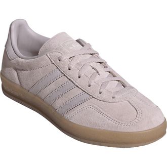 adidas Gazelle Indoor Sneaker in Almost Pink/Ice Purple/Gum5 at Nordstrom, Size 10.5