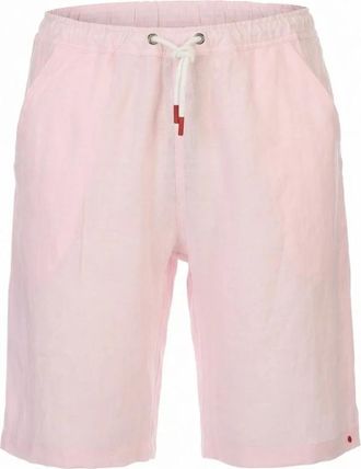 Kiton Shorts met trekkoord in de tailleband - Heren - Korte Broeken - Roze - W36 - Leer - Korte Broeken