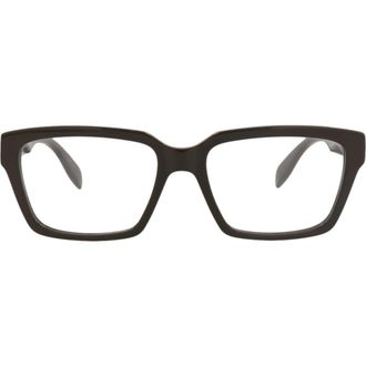 McQ by Alexander McQueen Optical Glasses in Brown Brown Transparent at Nordstrom Rack