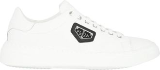 Philipp Plein Lo-Top Sneakers Iconic - unisex - Sneakers - Wit - 40 EU - Leer - Schoenen