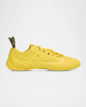 Loewe Grip Suede Low-Top Sneakers