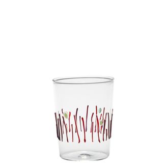Zafferano Zafferano Set 4 Tumbler 4 Stagioni In Vetro Borosilicato Lavorato A Mano, Set Completo Multicolore Per Tavola Elegante E Funzionale, 4 Pezzi