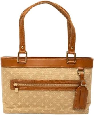Louis Vuitton Pre-owned Handbags, female, Brown, Size: ONE SIZE Pre-owned Lucille PM