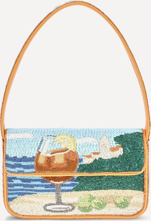 Staud Borsa a Spalla Tommy con perline Woman UNI