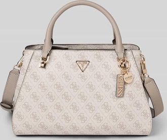 Guess Handtasche in Leder-Optik Modell Noelle in Taupe, Gr&ouml;&szlig;e 1