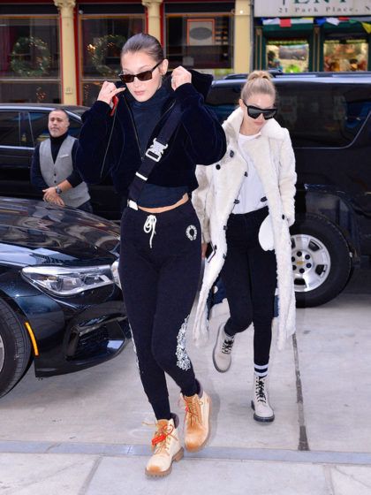 Le Timberland sono tornate, e ora le indossano tutte… così!