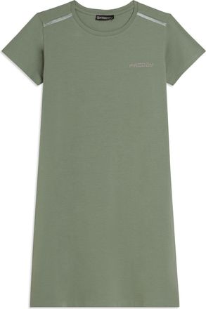 Freddy Vestito Regular Fit Lunghezza Media con Logo FREDDY