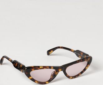 Miu Miu Occhiali da sole in acetato con montatura triangolare e logo