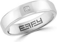 Effy Mens Lab-Grown Diamond Band Ring in Silver at Nordstrom Rack, Size 10