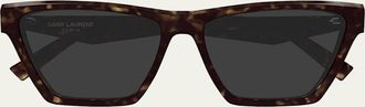 Saint Laurent YSL Acetate Cat-Eye Sunglasses
