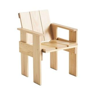 HAY Dining chair Crate - Natural wood - Solid pine - Designer Gerrit Rietveld