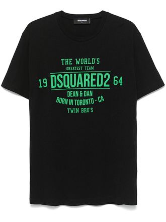Dsquared2 logo-print T-shirt - Black