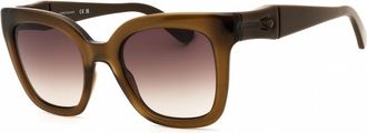 Longchamp Grey Gradient Square Ladies Sunglasses LO793S 200 53