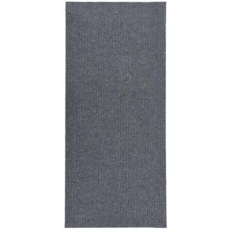 vidaXL Alfombra De Pasillo Atrapa Suciedad 100x250 Cm Gris Vidaxl