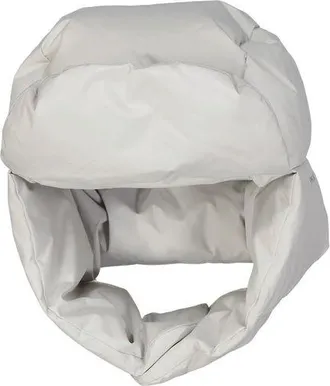 Herno Mens White Polyester Beanie Accessory